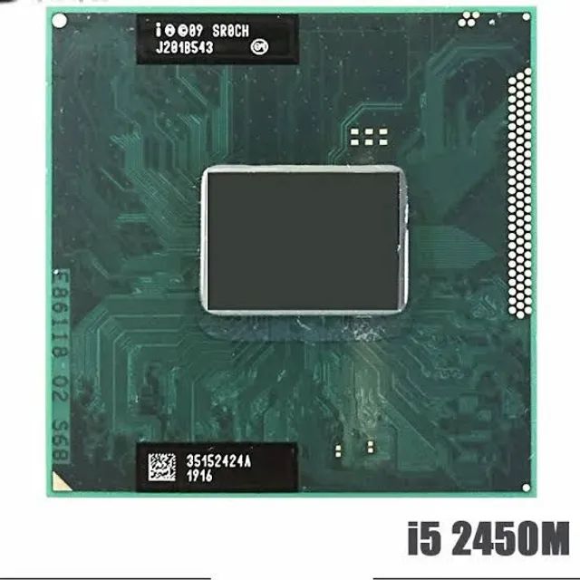 Processador intel core i5 2450m notebook ( novo ) 2.4mhz placa video intreg