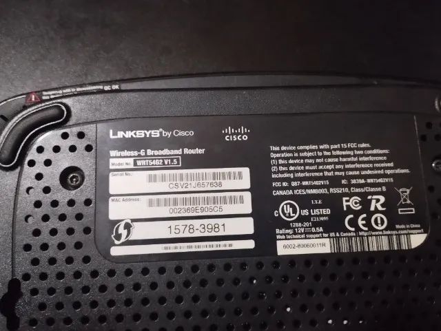 Roteador Cisco linksys wrt54g2 - Foto 2