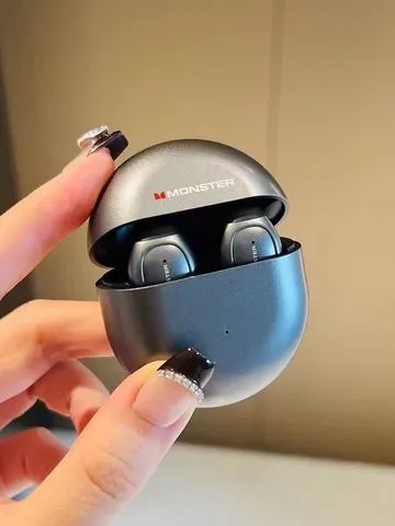 Fones de ouvido estéreo Monster Open Ear 200 MH-22175 Conduction Sport Bluetooth Original