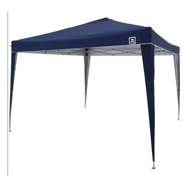 Tenda Gazebo 3x3 Metros em Alumínio Dobrável Cor Azul Belfix - Foto 2