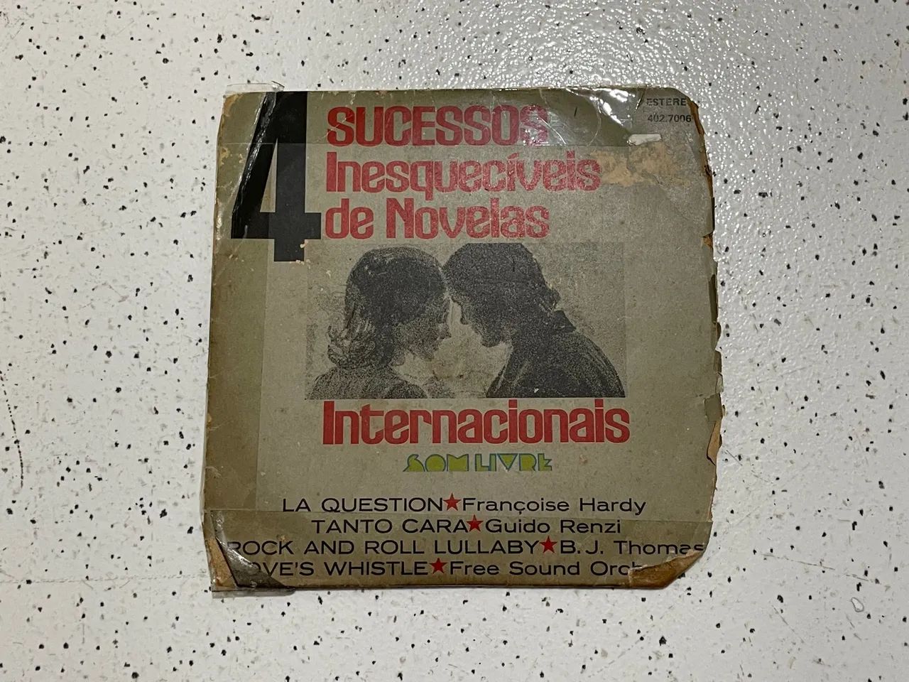 Disco compacto vinil 4 Sucessos Inesquecíveis