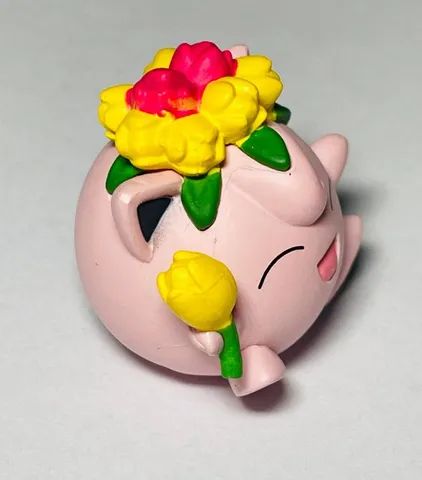 Jigglypuff - T-arts - Tomy - Altura 3 Cm - Miniatura Pokemon / Gashapon Japão / Gachapon - Foto 2