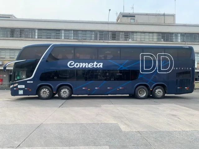 Mercedes - O500 RSDD - Paradiso 1800 DD G7 - Com WC - 8X2 - 2017 - Foto 5