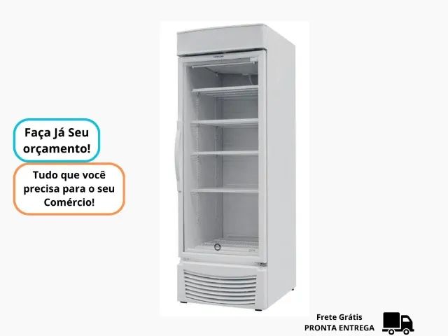 Freezer Congelador Vertical Novo 220v