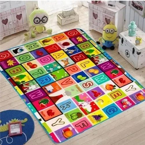 Tapete Infantil De Atividade Engatinhar 90x180cm Cd-363 - Foto 2