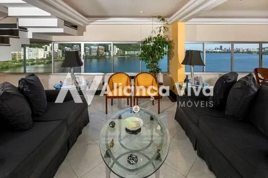 Lagoa | Cobertura 4 quartos, sendo 4 suites - Foto 4