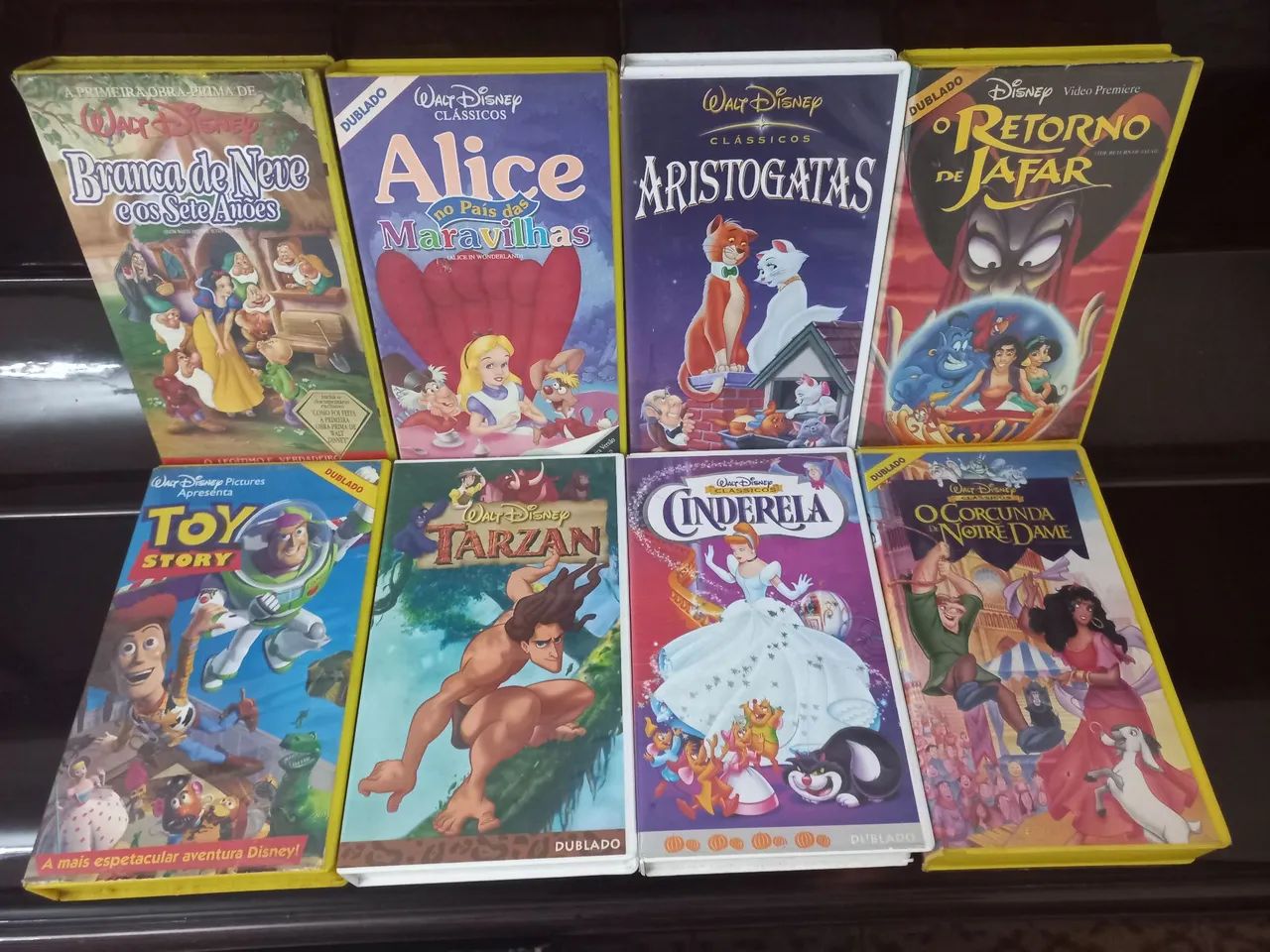 Fitas vhs Disney preço cada 
