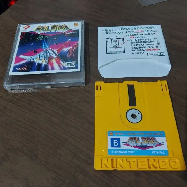 Falsion para Nintendo Disk System funcionando