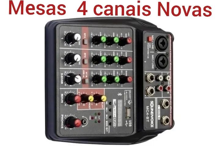 Mesa de som Interface Novas  - Foto 2