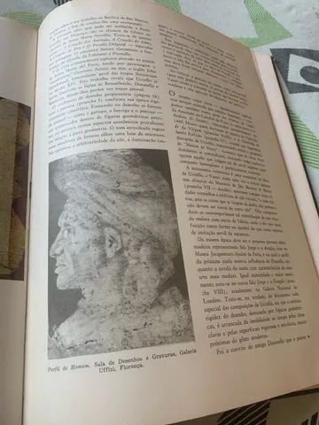 Livro raro  :  gênios da pintura do gótico a renascença  - Foto 4