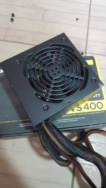 Fonte Corsair VS400 400w - Foto 3