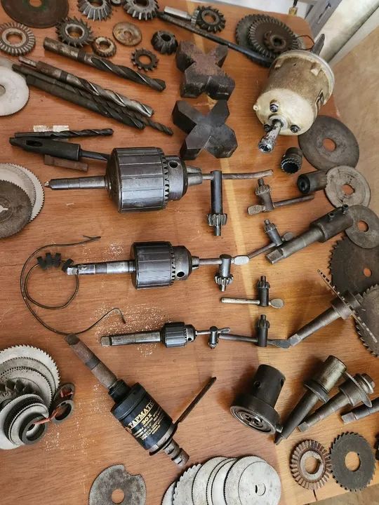 Furadeira,  rosqueadeira, mini fresa. - Foto 6