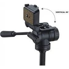 Tripé Cabeça Hidráulica P/ Filmadoras Câmera Digital WT3716  - Foto 2