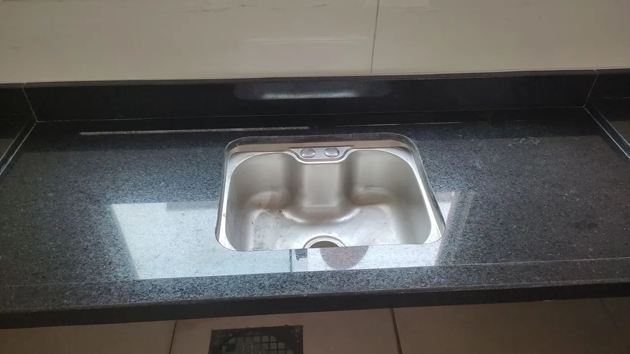 Balcão de Cozinha em Granito Preto São Gabriel  - Foto 6