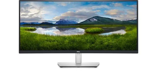 [Lacrado] Monitor Dell Curvo 34 USB-C P3421W Preto - Foto 2