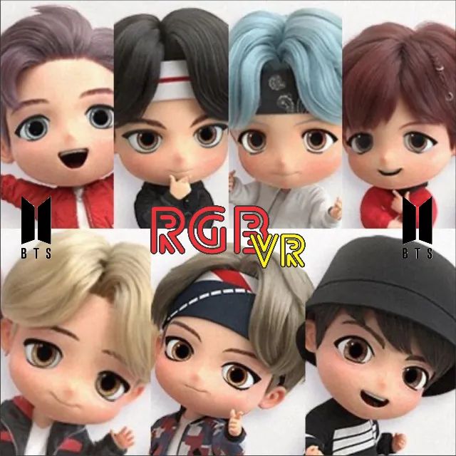 Bonecos Coleção Do BTS - 7 integrantes do grupo BTS - Hobbies e