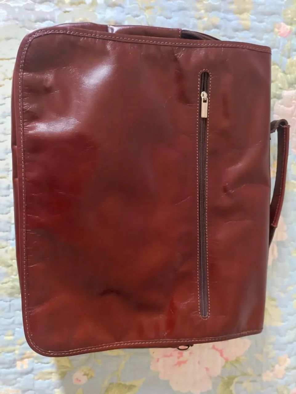 Bolsa de Ombro em Couro Legítimo - Foto 3