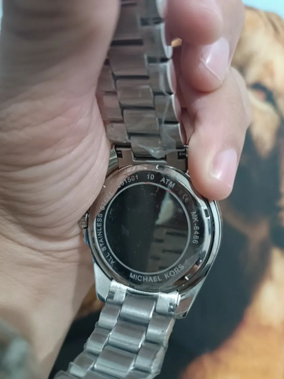 Relógio MICHAEL KORS MK PRATA CRAVEJADO  - Foto 3