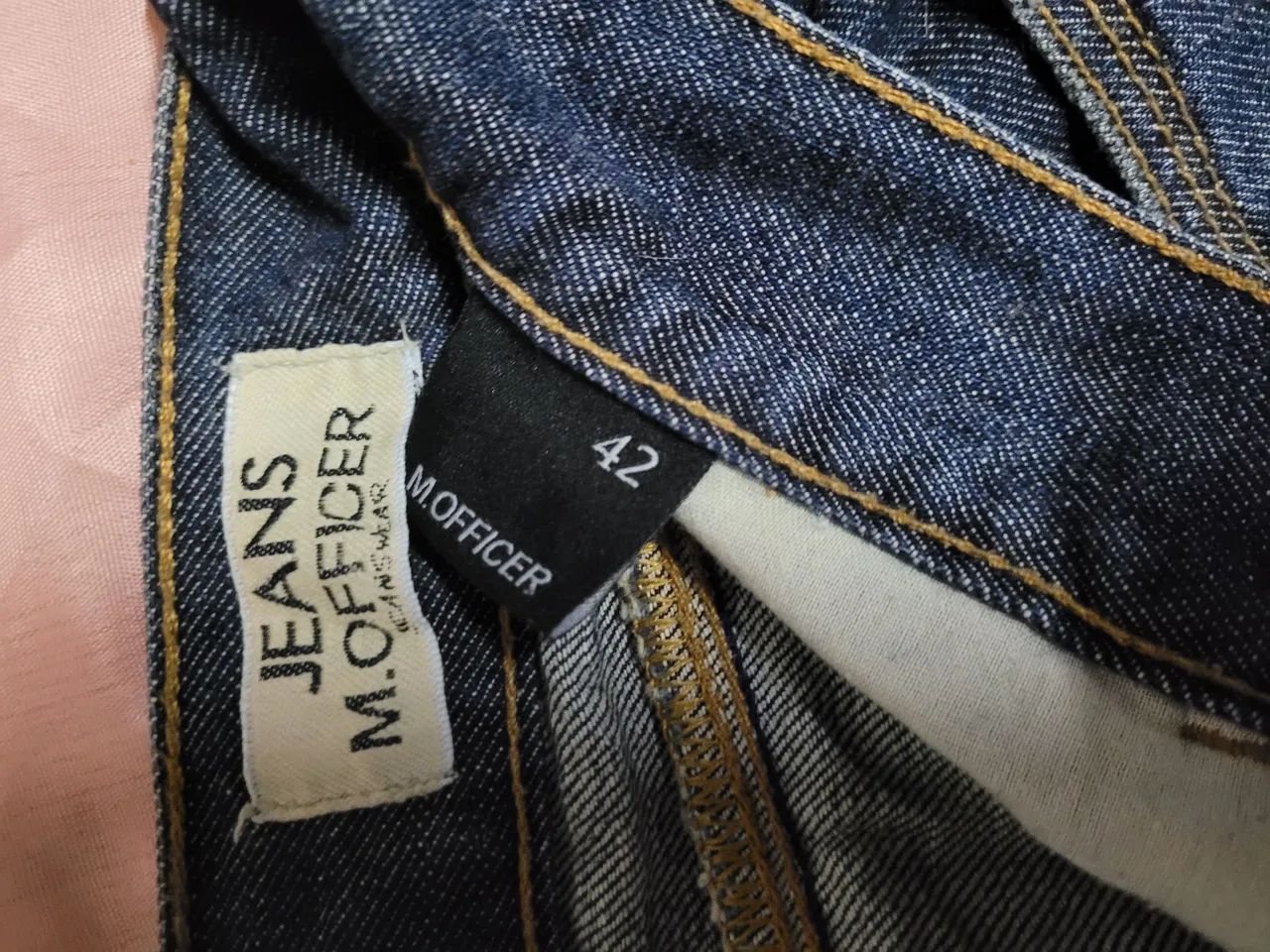 Mini Saia jeans M.Oficer 42 - Foto 4