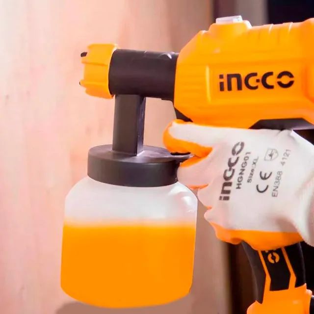 Pistola de Pintura 450w Spg3508-9 Ingco - Foto 3