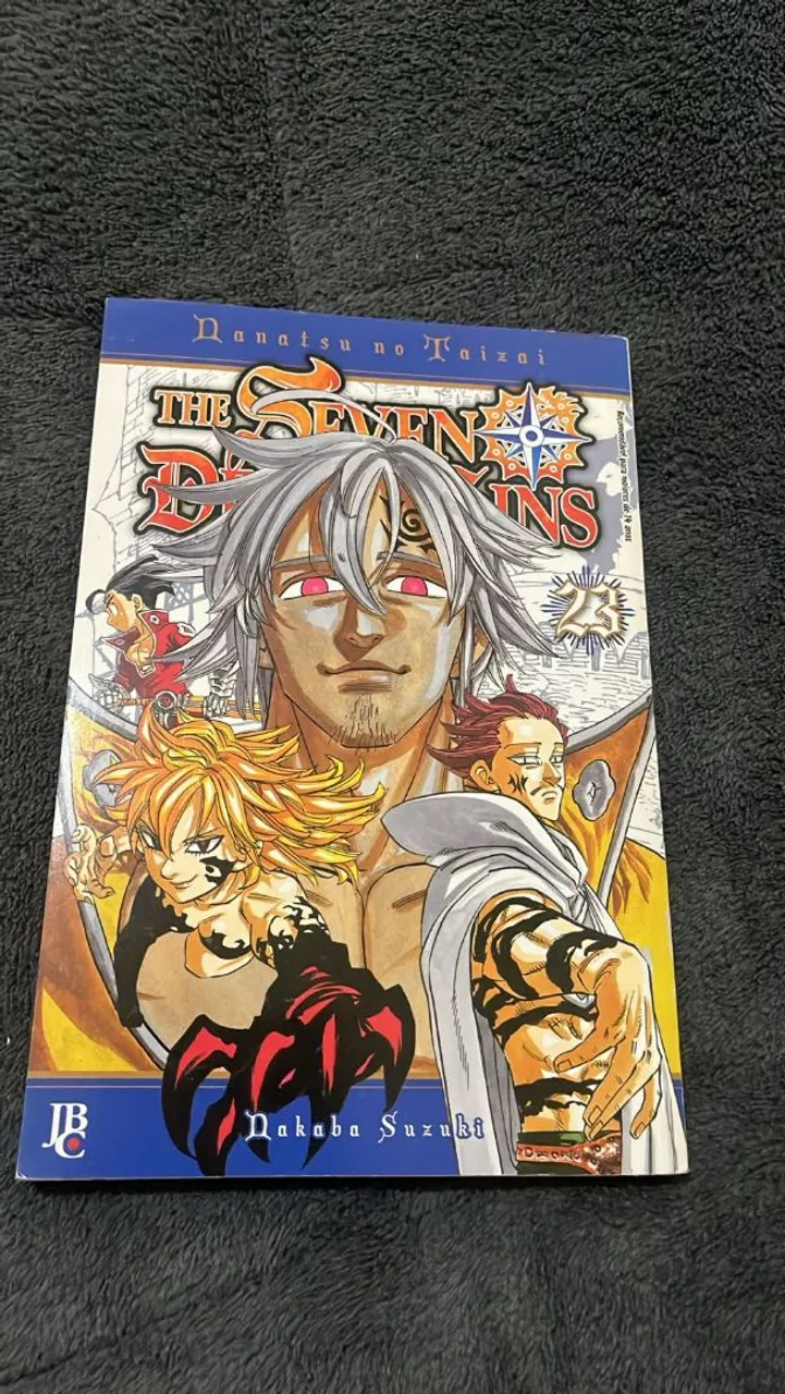 Mangá os sete pecados capitais volume 25 - Livros e revistas