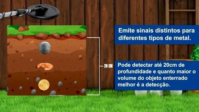 Torro Detector de Metais Ouro Prata Bronze Tesouro Detectorismo Nagano - Foto 6