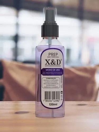 Preparador higienizador de unhas 120 ml 