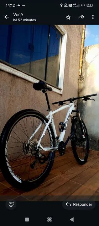 Bicicleta Aro 29 Freio Hidráulico Susp Trava 27v E K/7 11/36 - Foto 2