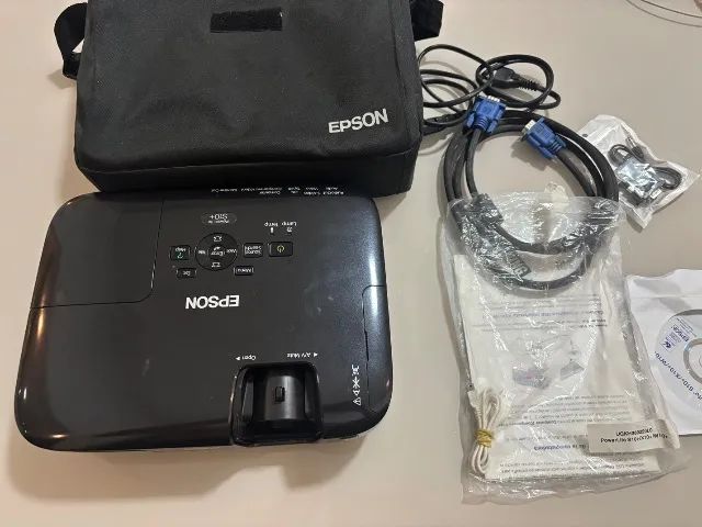 Projetor Epson S10+ com bolsa  - Foto 3