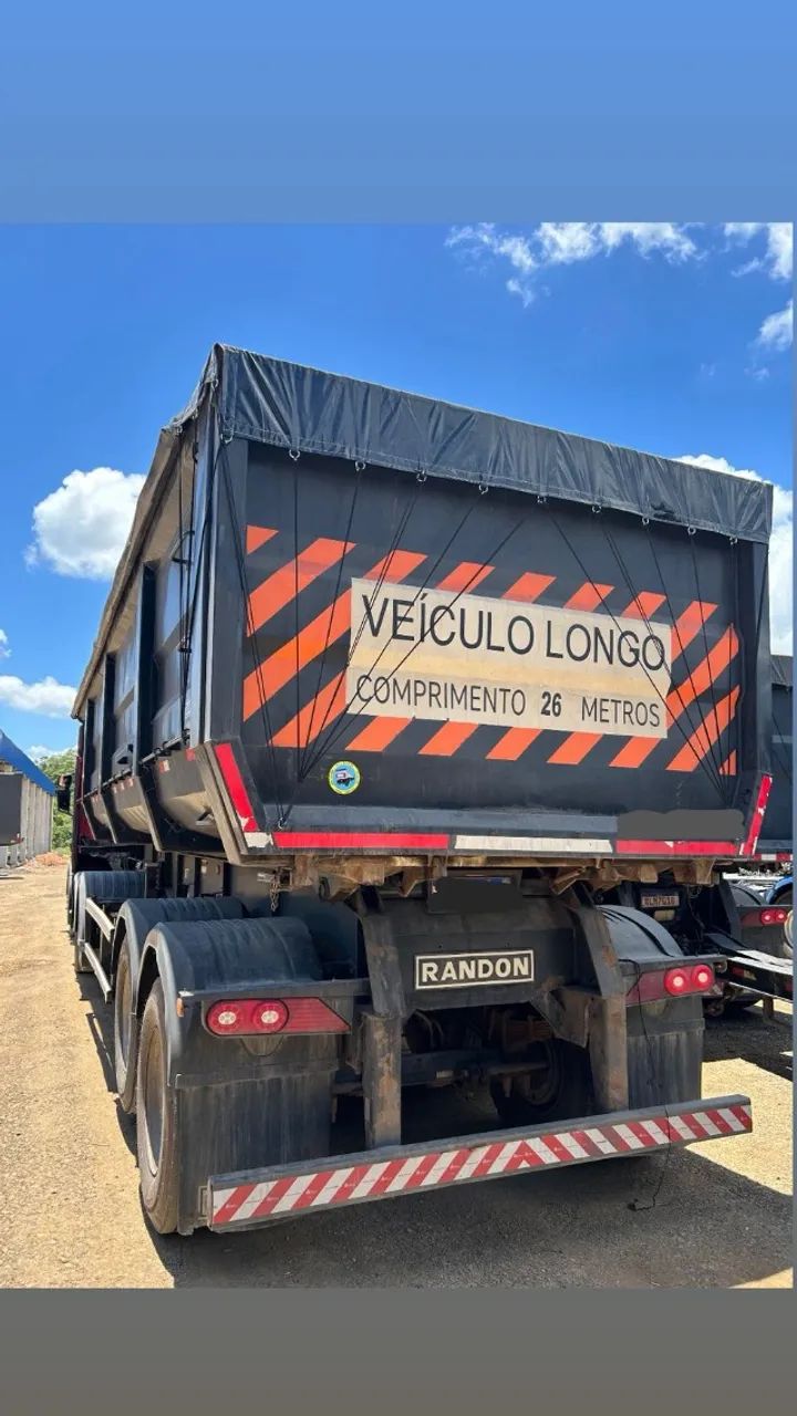 Rodocaçamba Randon 2022  Dolly Rebaixado 35m3  - Foto 3