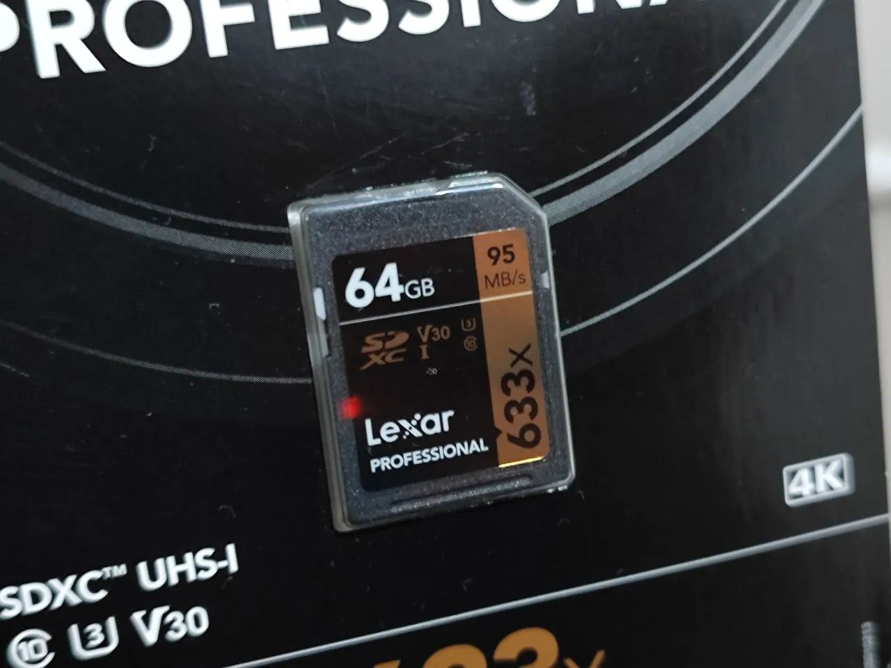 Cartão de Memória Lexar Professional 64GB SDXC UHS-I - Foto 2