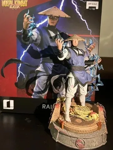 Estátua Raiden - Mortal Kombat - Art Scale 1/10 - Iron Studios