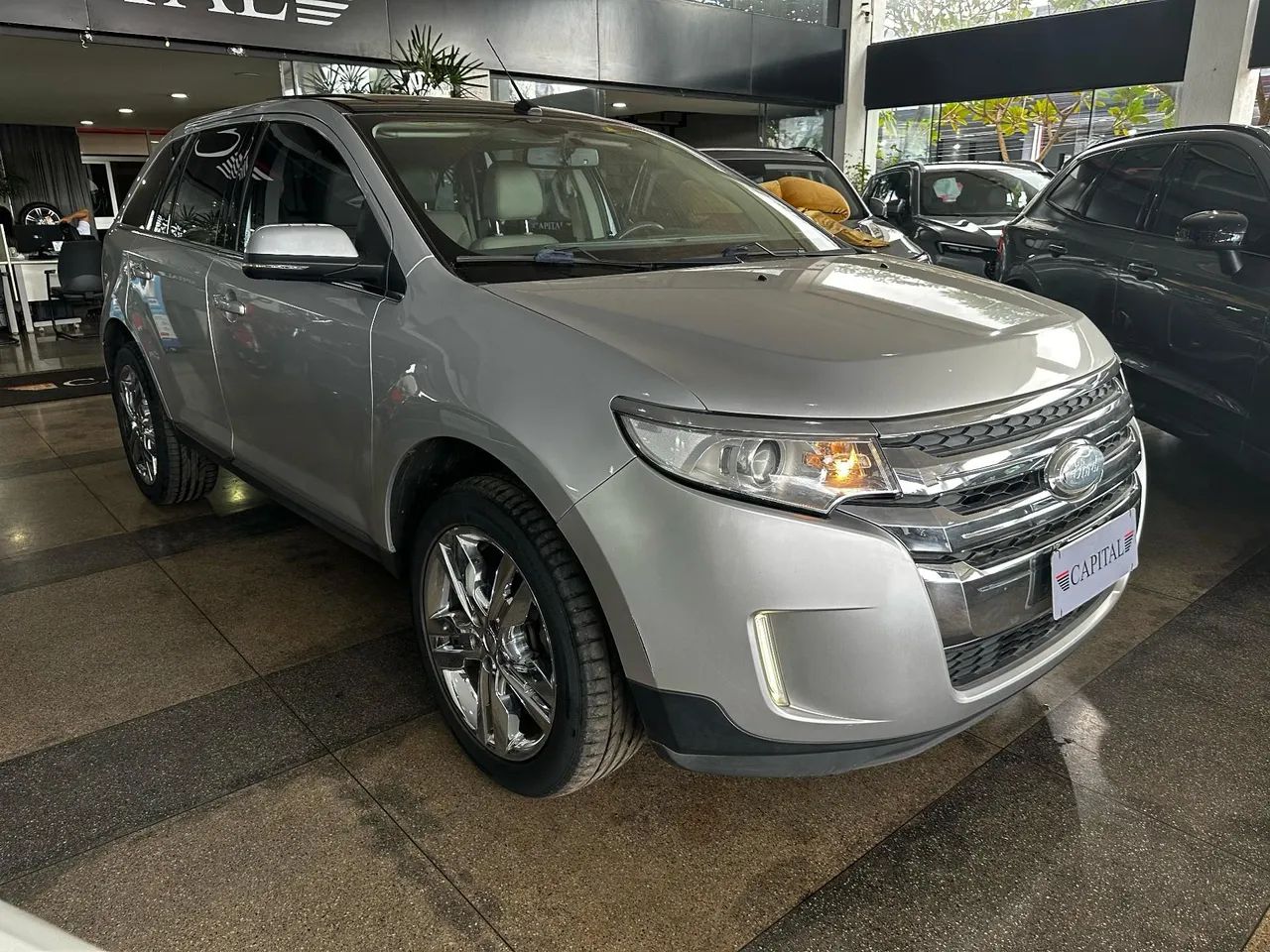EDGE 3.5 V6 GASOLINA LIMITED AWD AUTOMÁTICO PRATA 2012/2013 - Foto 3