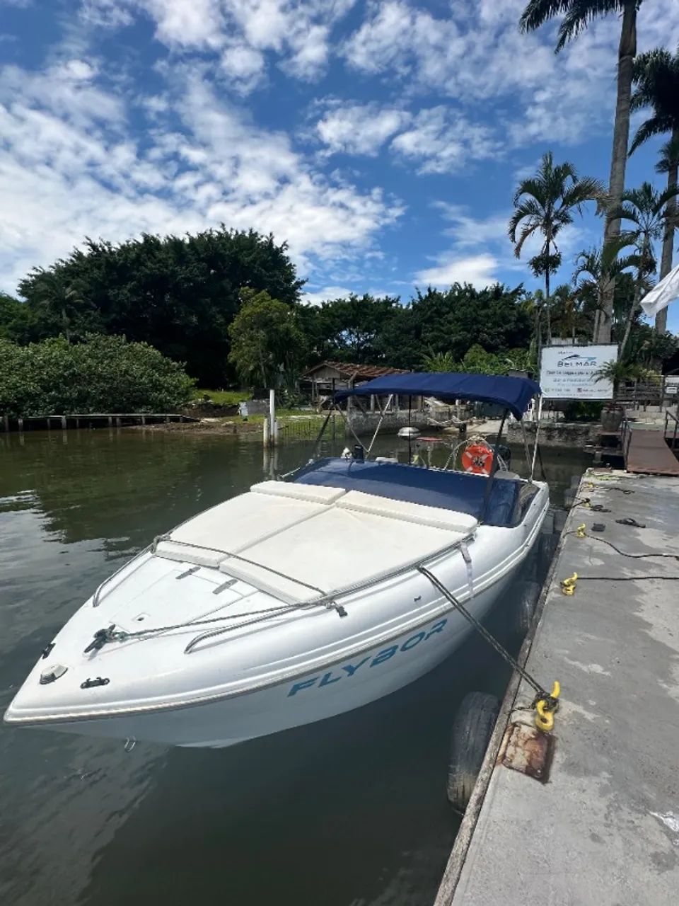 Vendo Lancha 21 pes, motor 150hp 2024, aceito oferta - Foto 9