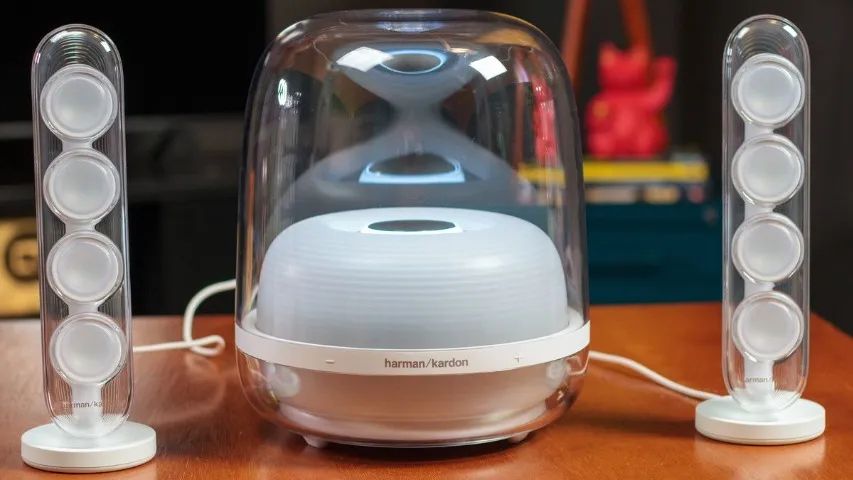 Harman Kardon SoundSticks 4 Zerada na caixa - Aparelhos de Som