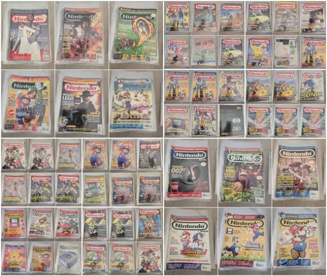 Revistas Nintendo World. Consulte Disponibilidade e valores. 