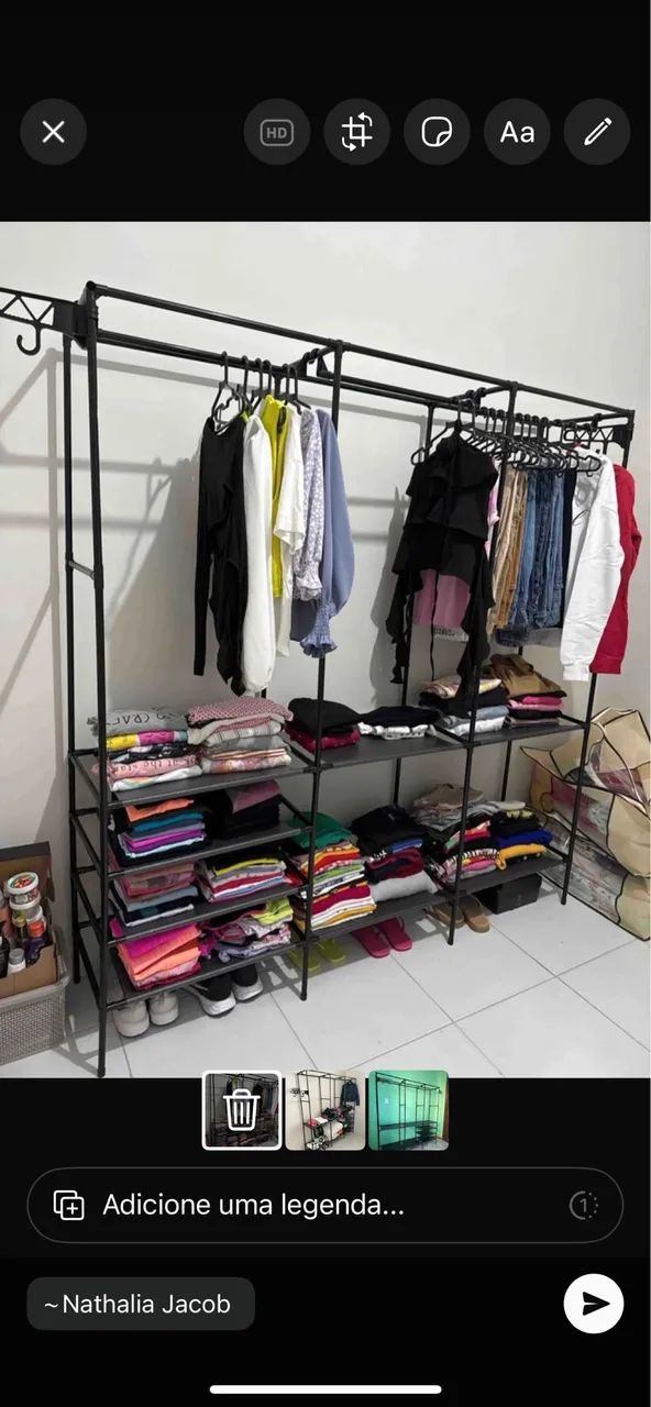 Arara guarda roupas - Foto 3
