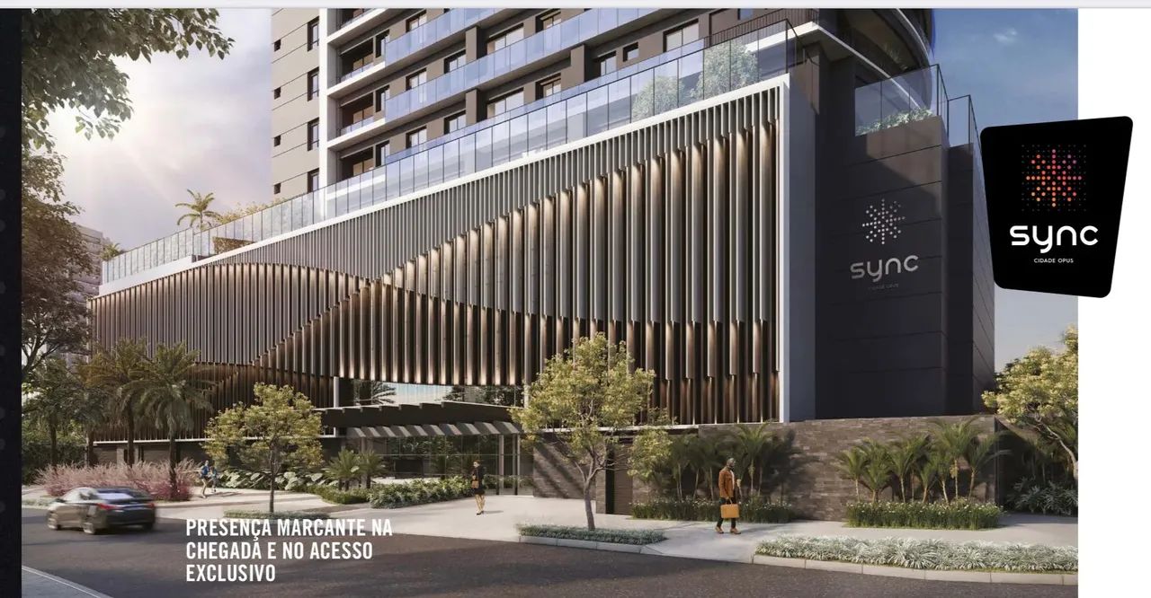 Ágio OPUS SYNC - 70m2 - 2 Quartos, sendo 1 suíte preço de oportunidade Apartamento com 2 Q