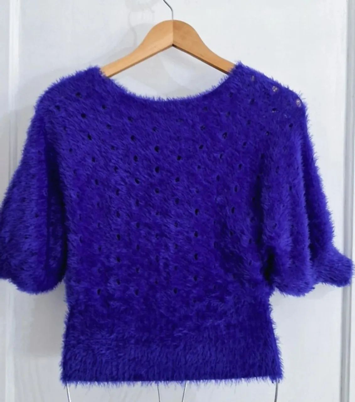 Cardigan pelinhos tam unico - Foto 2