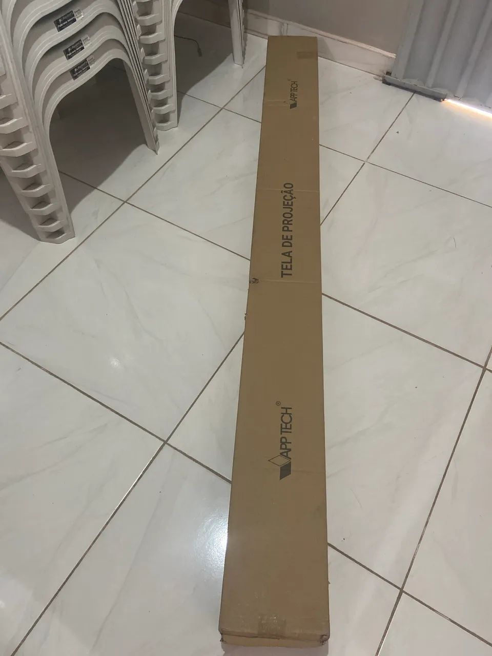 TELA PARA PROJETOR APP TECH  - Foto 6