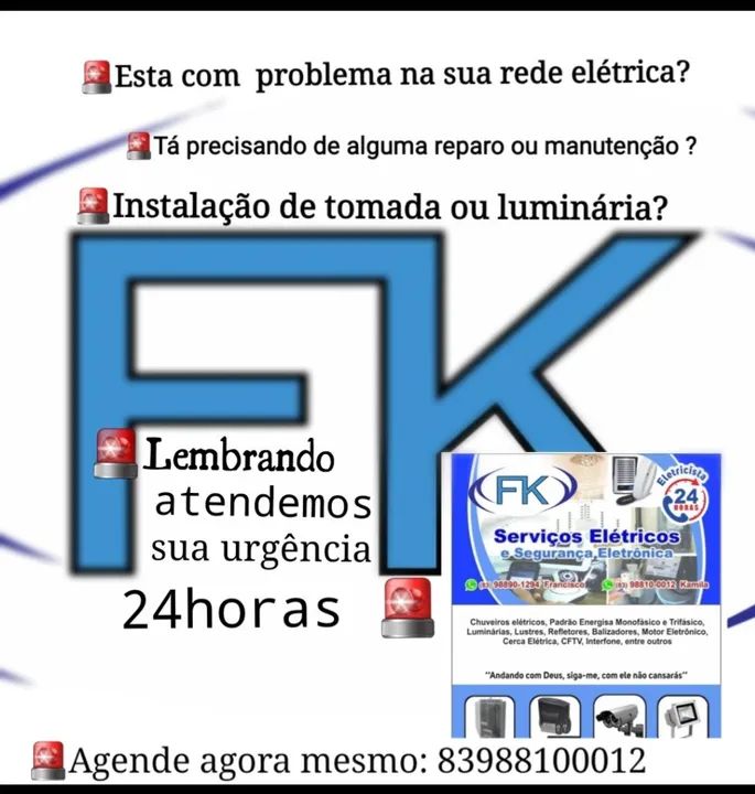 Eletricista Profissional (24horas URGÊNCIA) - Foto 4