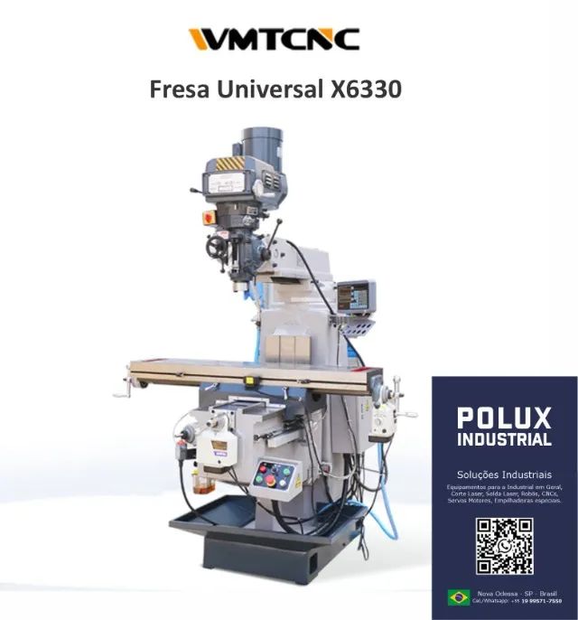 Fresadora Universal X6325 / 5HP / ISO40
