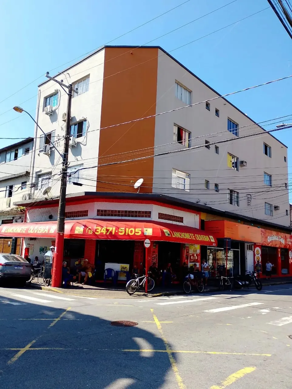 Apartamento à venda em Praia Grande-SP, bairro Ocian, 1 quarto, 1 sala, 1 banheiro, 32m² d