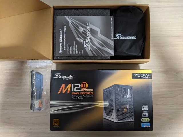 Fonte Seasonic M12ii Evo Edition 750w Full Modular