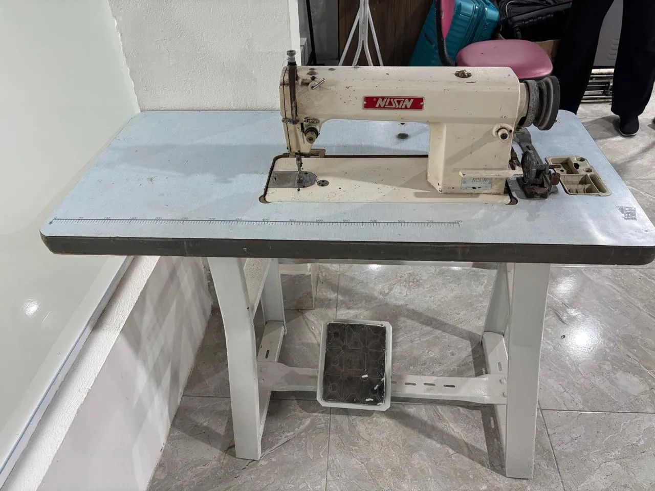 Máquina reta industrial 