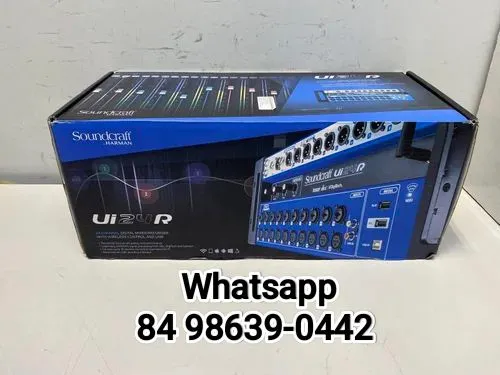 Mesa de Som digital Soundcraft Ui24R c/ Nota fiscal e garantia