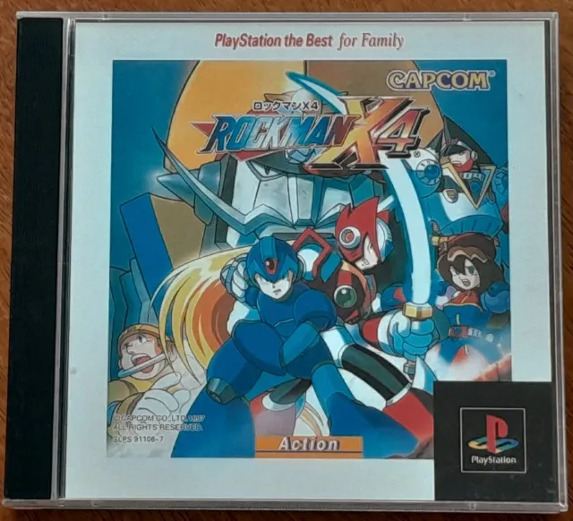 Jogo Megaman X4 Rockman X4 Playstation 1 Japonês