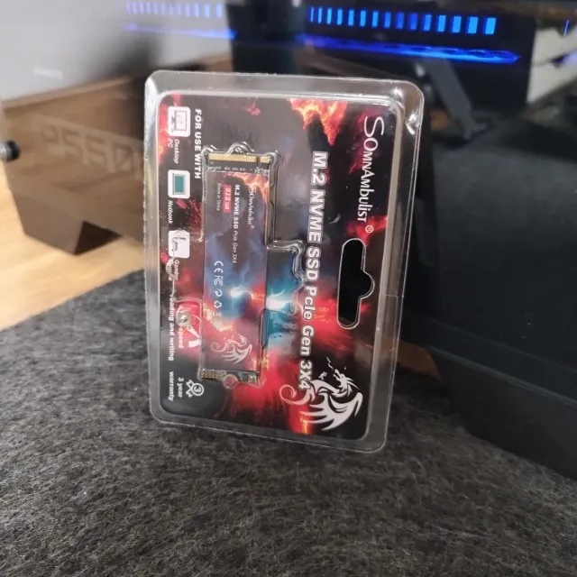 - SSD 512GB NVMe M.2 Somnambulist - Alto Desempenho PCIe Gen 3x4