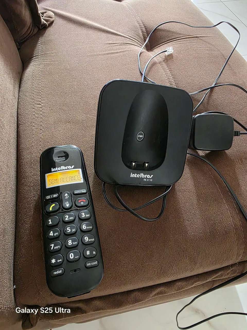 Telefone Fixo Intelbras TS 3110 - Sem Fio