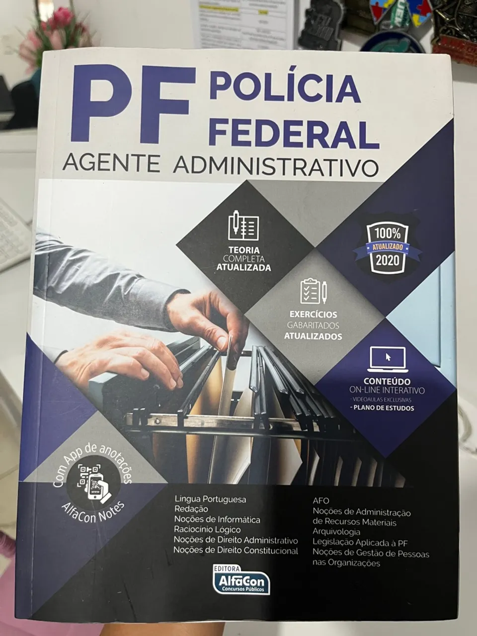 Livro PF Polícia Federal - Agente Administrativo